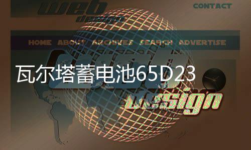 瓦爾塔蓄電池65D23L汽車(chē)電瓶 適配卡羅拉朗動(dòng)花冠奇駿  藍(lán)標(biāo)