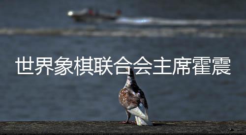 世界象棋聯(lián)合會(huì)主席霍震霆：用象棋講好中國故事