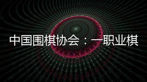 中國(guó)圍棋協(xié)會(huì):一職業(yè)棋手用AI作弊 撤銷段位禁賽8年
