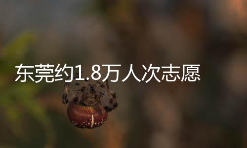 東莞約1.8萬人次志愿者將投入十五運(yùn)會(huì)和城市服務(wù)