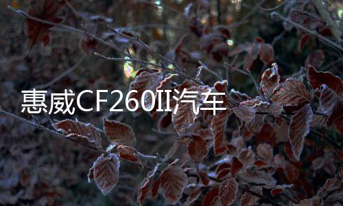 惠威CF260II汽車音響6.5寸主機直推車載同軸喇叭高低音頭無損改裝