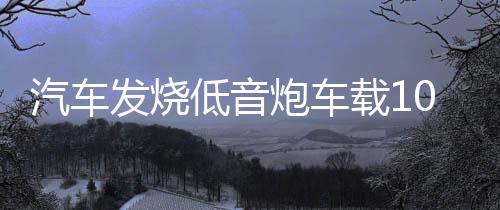 汽車發(fā)燒低音炮車載10寸12寸無源低音炮音箱汽車音響改裝重低音炮