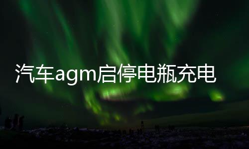 汽車agm啟停電瓶充電器12v24v大功率全自動(dòng)智能通用摩托車蓄電池