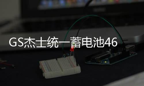 GS杰士統(tǒng)一蓄電池46B24LS適配鋒范1.8雅閣2.0頤達(dá)NV200汽車電瓶