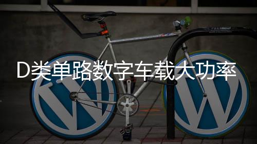 D類(lèi)單路數(shù)字車(chē)載大功率純重低音可推雙12寸無(wú)源雙音圈低音炮功放