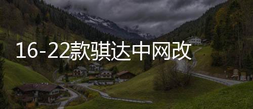 16-22款騏達中網(wǎng)改裝亮條前杠防絮用品外觀蜂窩網(wǎng)配件汽車防蟲網(wǎng)